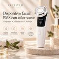 Masajeador Facial EMS con Luz LED | CLARIVEO SKIN