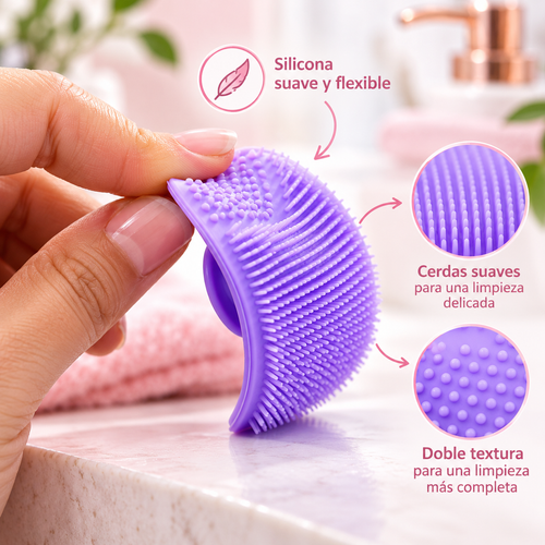 Cepillo Facial de Silicona para Limpieza | CLARIVEO SKIN