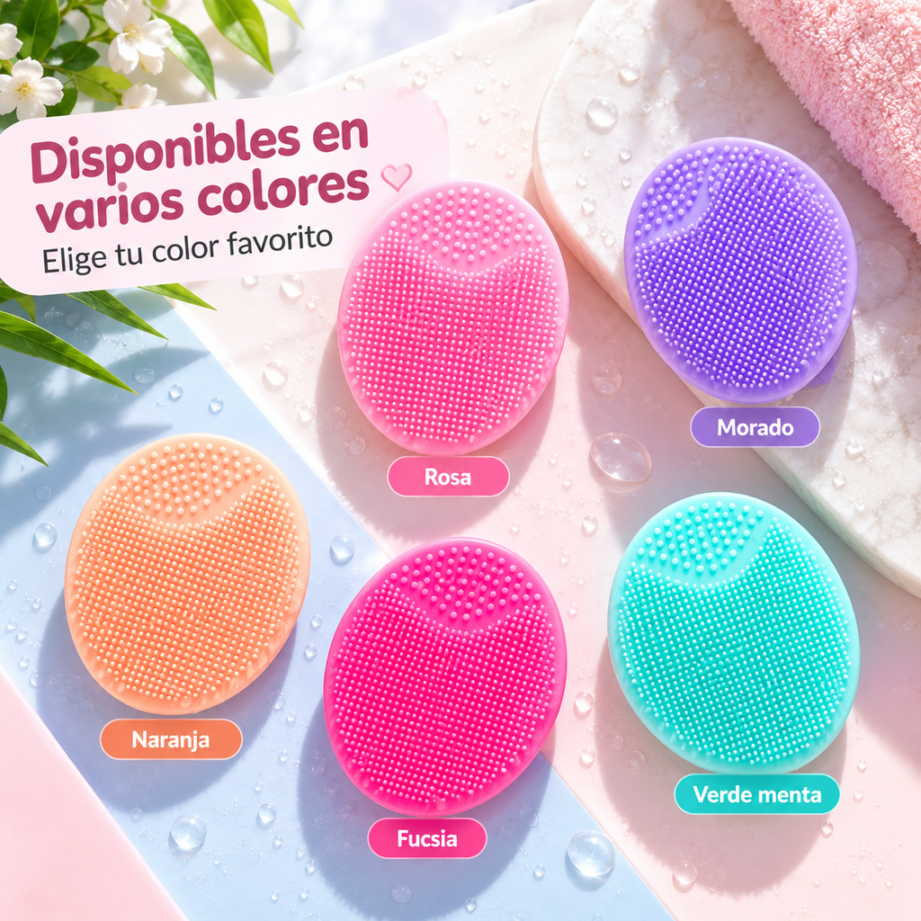 Cepillo Facial de Silicona para Limpieza | CLARIVEO SKIN
